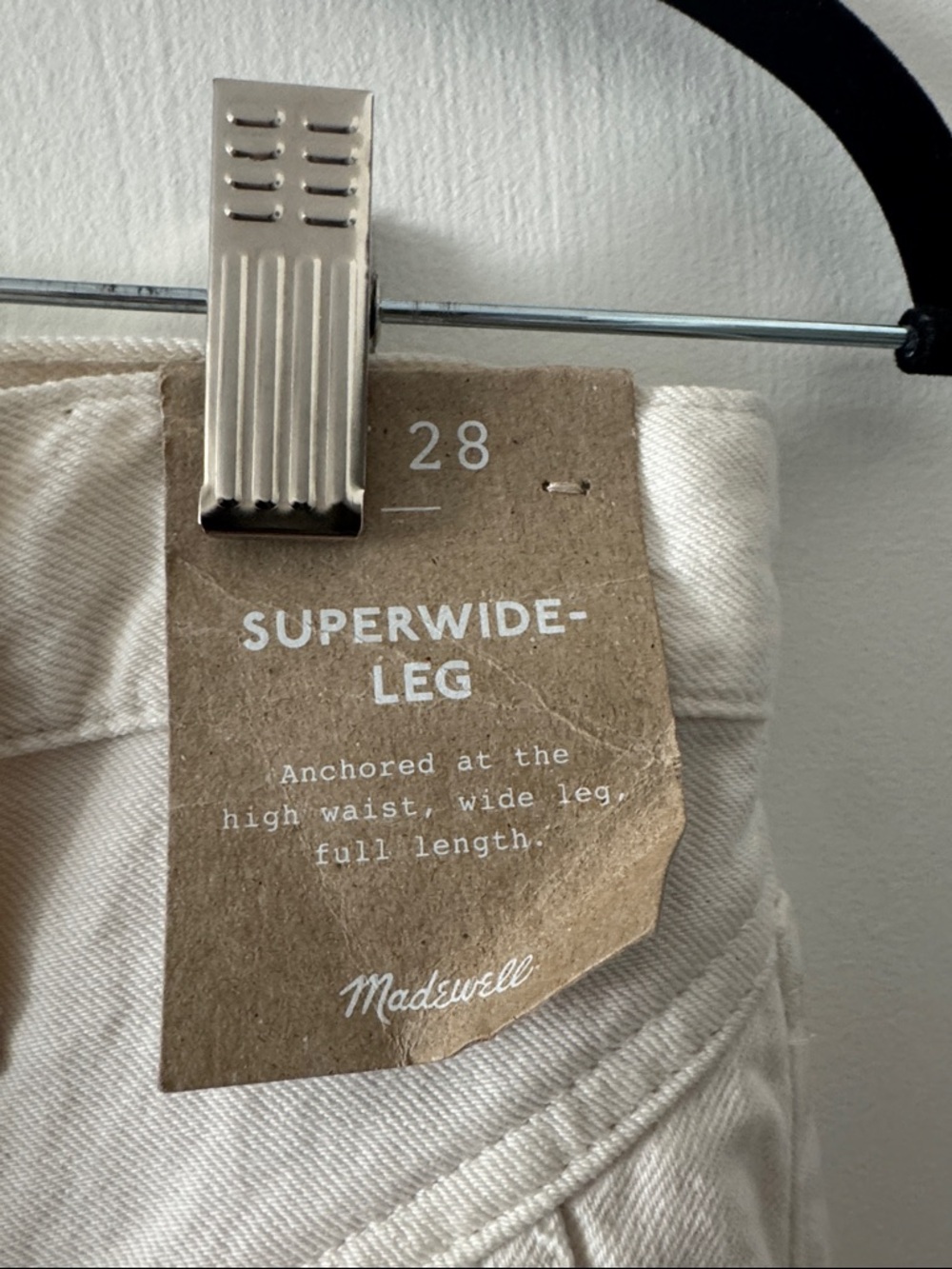 Madewell superwide-leg jeans - Picture 5 of 6